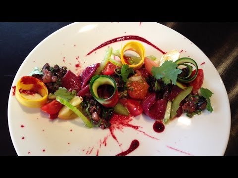 Magret De Canard En Ceviche Tomates Olives Youtube