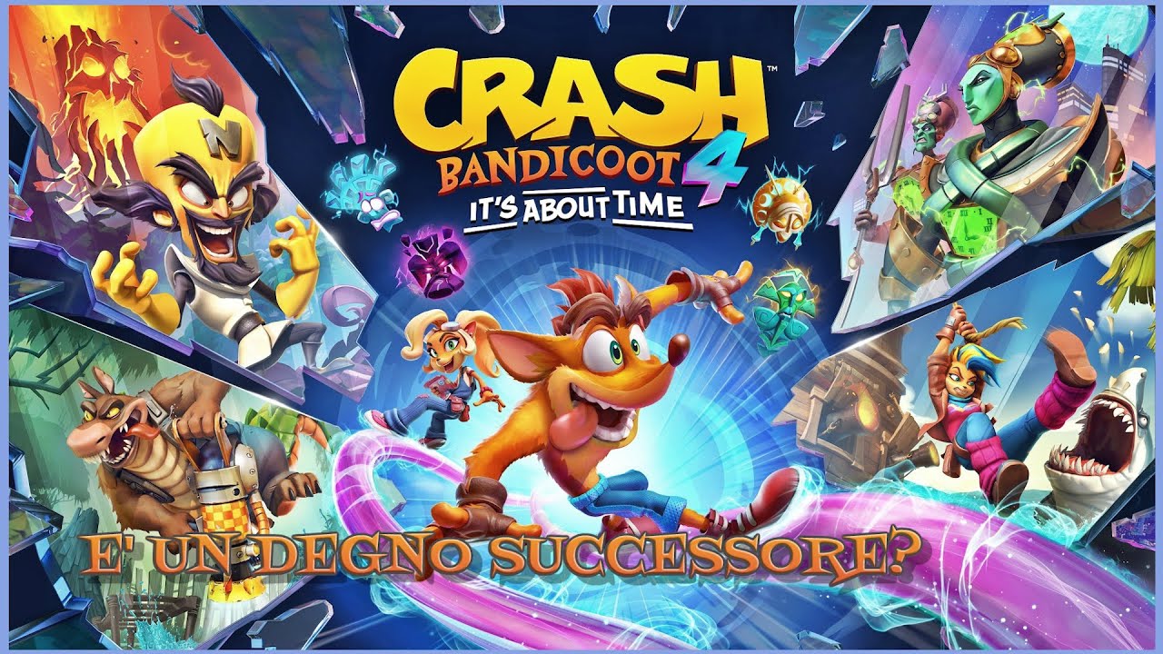 Crash Bandicoot 4 It's About Time è un Degno SUCCESSORE? Tra Poteri Quantici e Livelli