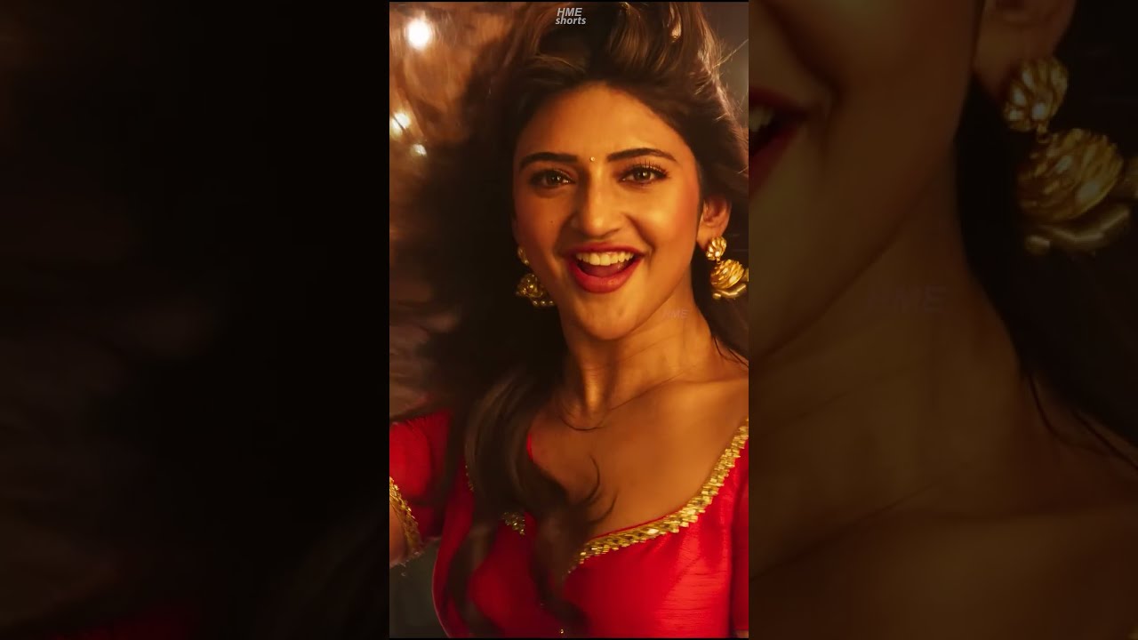 Sreeleela Latest Item Song Edit 4K 60FPS