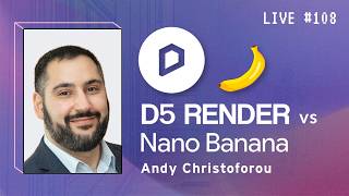 D5 Render vs Nano Banana with Andy Christoforou |  BIM Pure Live 108