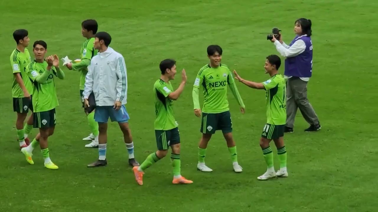 전북현대 최초 10회우승 확정 전 마지막 2분 | 수원 FC 서포터즈 굿 매너 | 경기장 분위기