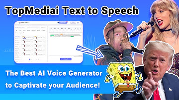 TopMediai Text to Speech | AI Voice Generator to Get Realistic Voice Effortlessly with Voice Cloning