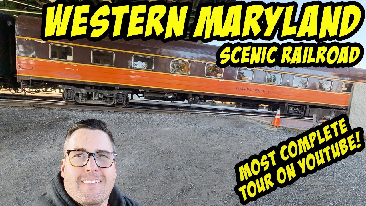 Ultimate Ride - Western Maryland Scenic Railroad | Most Complete Tour |  jamzDOTnet #536 |