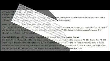 70-464 free demo download