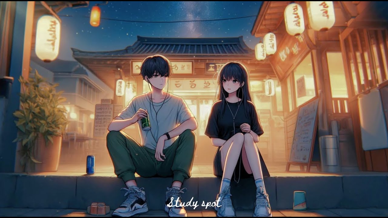 Late Night Vibes ~ Chill vibes 🌙 Study / relax / stress relief ~ Lofi ...