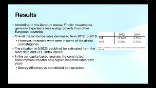 Master's thesis presentation
