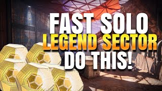 Today's LEGENDARY Lost Sector is ABSOLUTELY AMAZING! FAST & EASY Solo EXOTIC Farm! [Destiny 2]