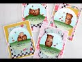 1 Set 4 Ways Series | Episode 6 | Paperie Ink Bear Hugs | Handmade Cards