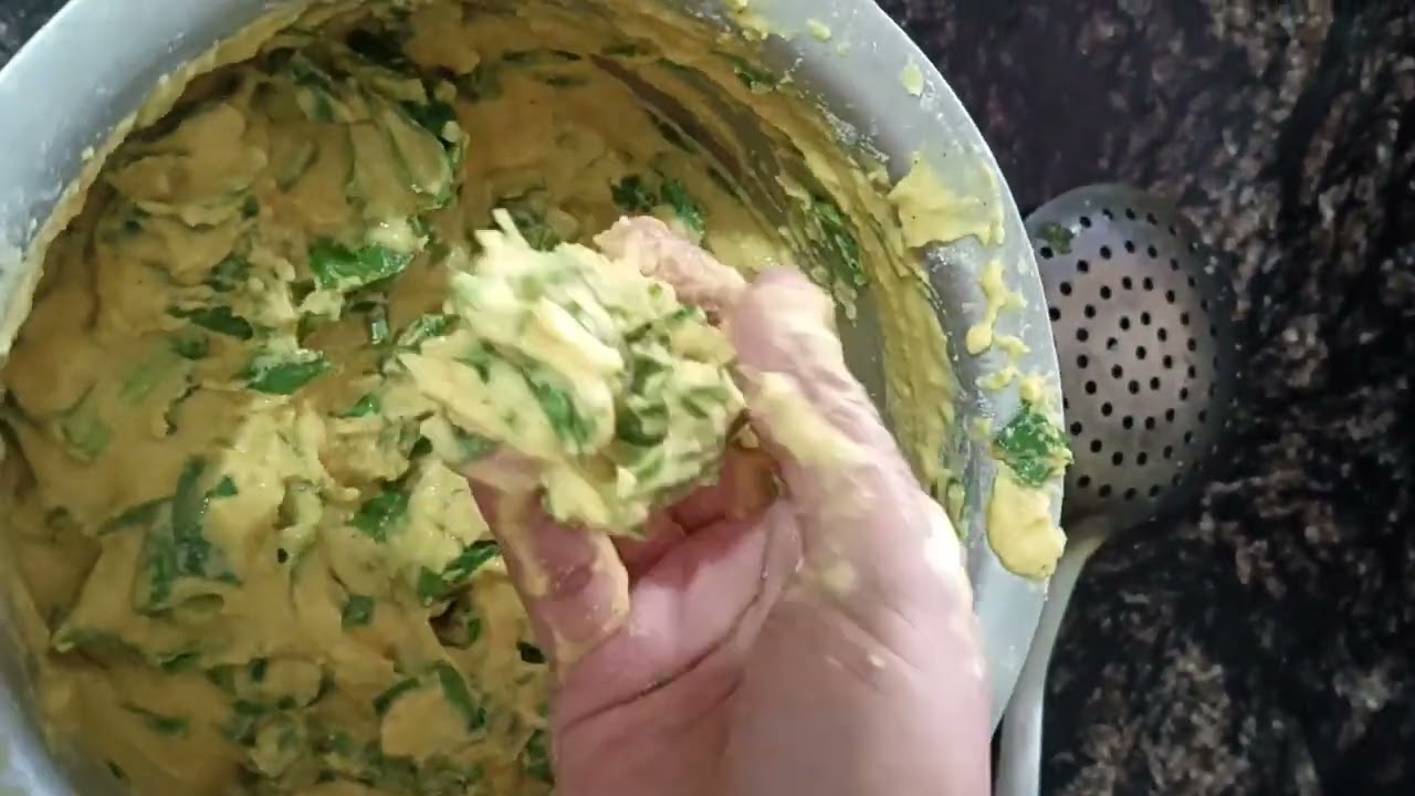 Aaj banaye palak ke pakode 😌