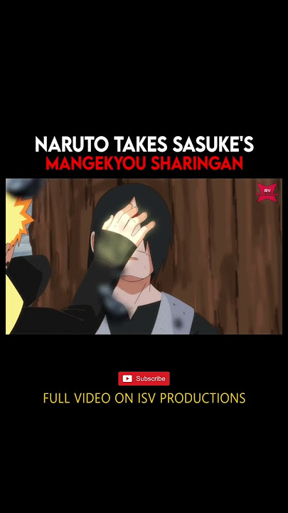 What if Naruto took Sasuke’s Mangekyou Sharingan? #naruto