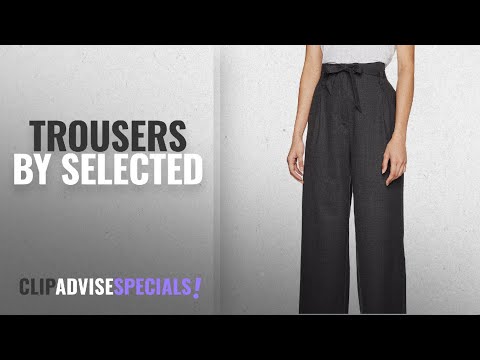 Top 10 Selected Trousers [2018]: Selected Women's Sflima Hw Pant Trouser