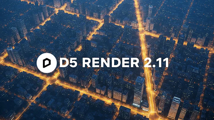 🤖 D5 Render 2.11 | New AI Features & Major Updates Explained (2025)