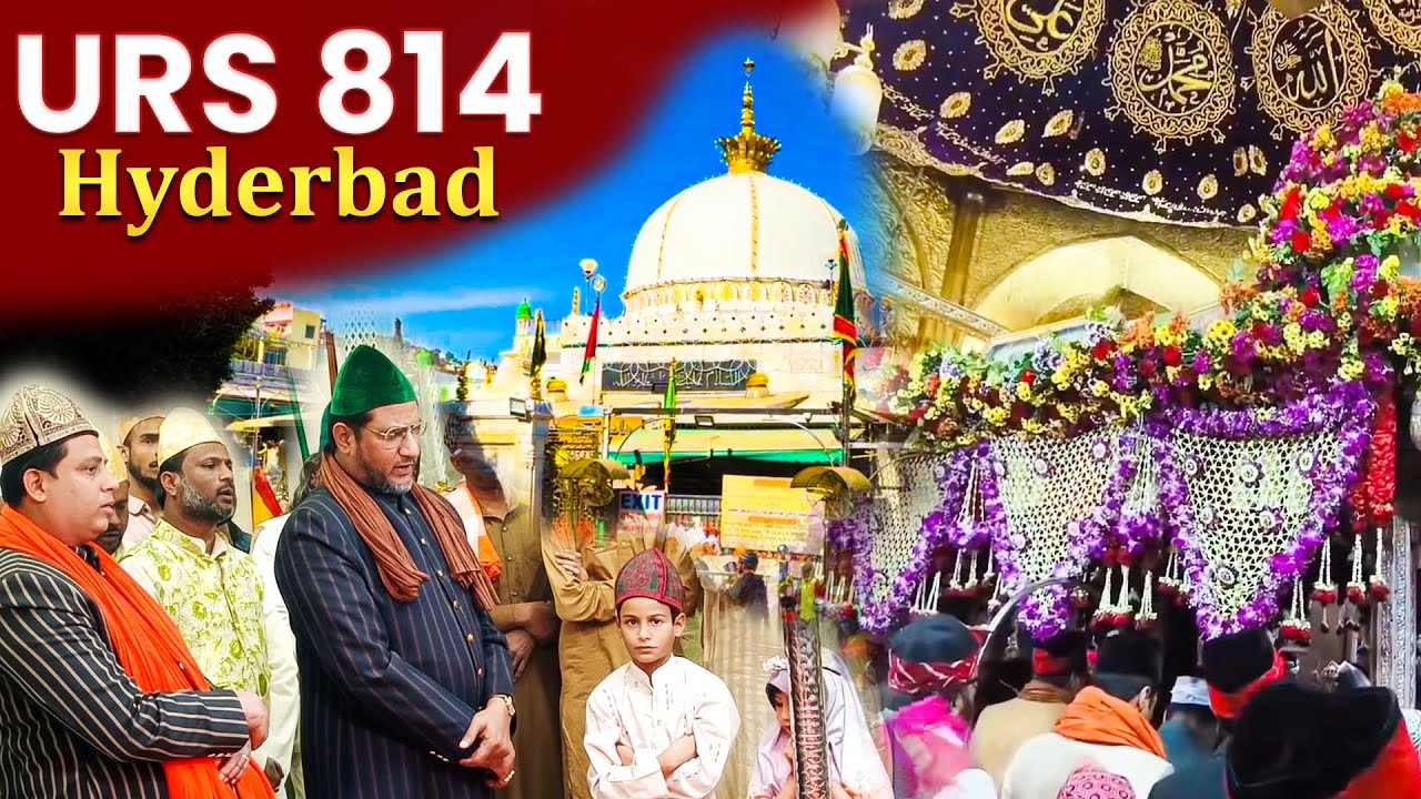 Ajmer Sharif 814 Urs | Khwaja Garib Nawaz r.a  | Daragh yeah Wahed Piya in Hyderabad