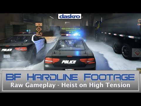 Battlefield Hardline Exclusive Raw Heist Footage