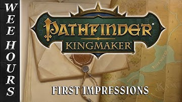 PATHFINDER KINGMAKER: First Look At Combat (30 Games/30 Days 26)