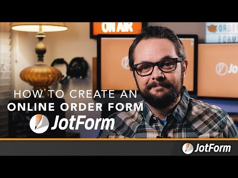 How To Create An Online Order Form