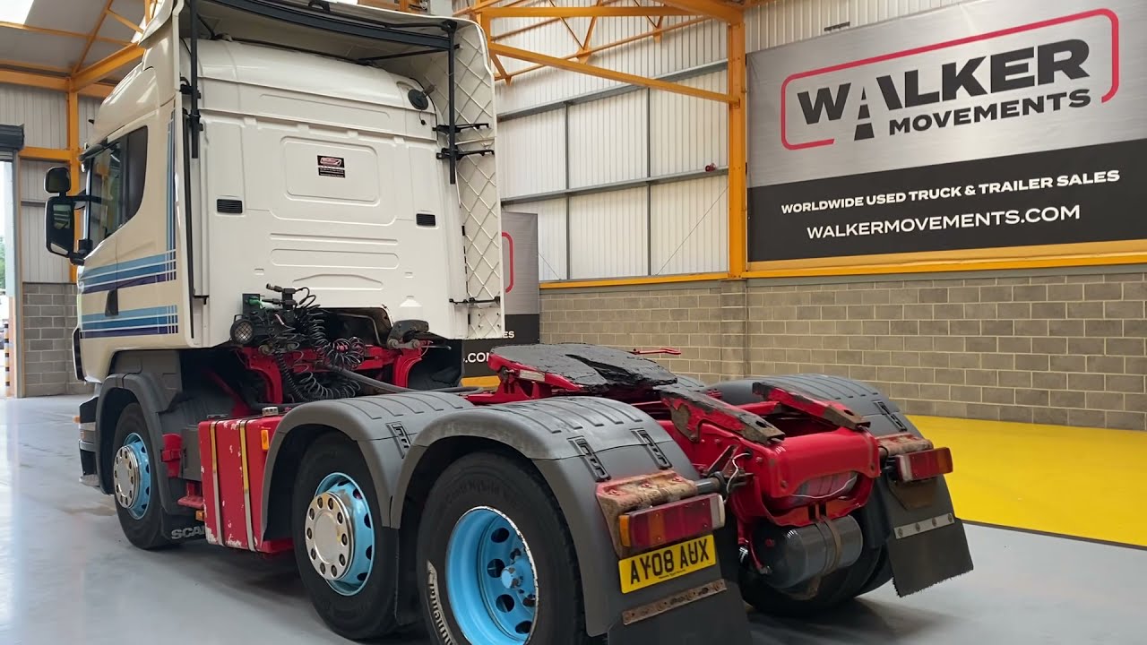 New In Stocklist For Sale: SCANIA R480 HIGHLINE 6X2 TRACTOR UNIT - 2008 - AY08 AUX