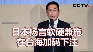 日本扬言软硬兼施 在台海加码下注 20220108 |《海峡两岸》CCTV中文国际