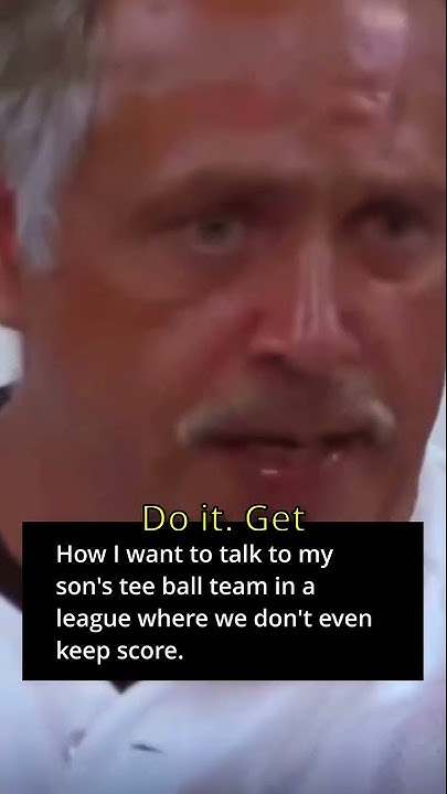 How I WANT to talk to my sonโs tee ball team ๐ #baseball - YouTube