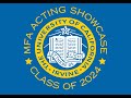 Uc irvine mfa acting class of 2024 showcase