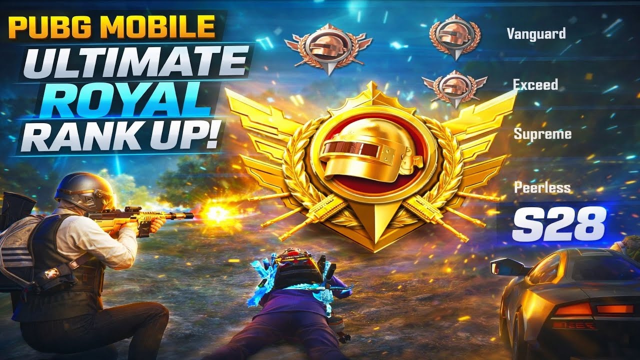 PUBG Mobile / BGMI Ultimate Royal Rank Push S28 🔥 Road to Legend 👑 |Voice Chat 🎙️
