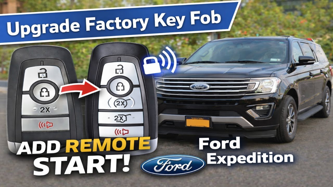 Перейдите на дистанционный запуск двигателя с помощью Forscan и заводских брелоков Ford!