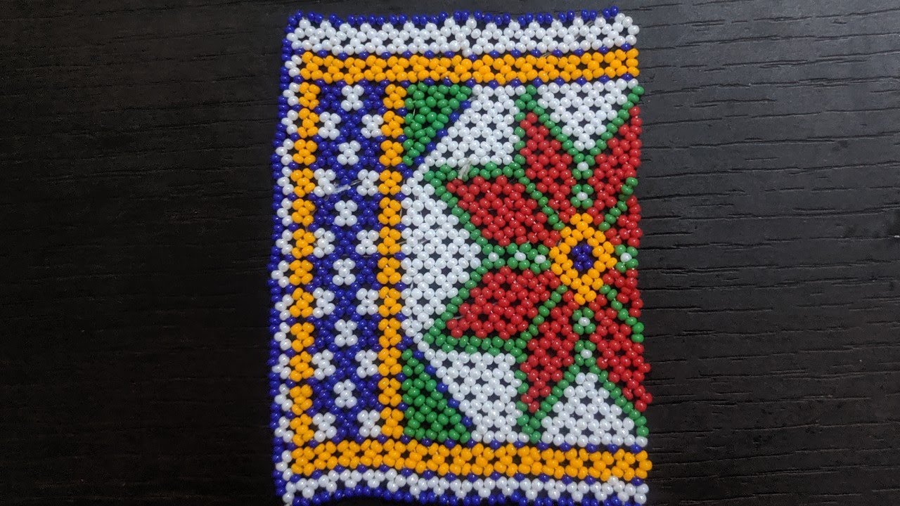 Hand Embroidery Dal moti toran part-2/ Dal moti beautiful flower design tutorial