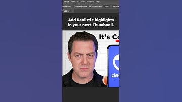 Add realistic highlights in Photoshop less than a minute 🖌️🔥