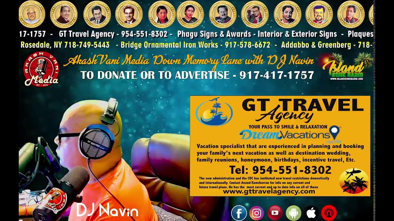Akash vani media live down memory lane with dj navin powered by