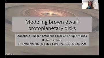 Anneliese Rilinger - Modeling brown dwarf protoplanetary disks