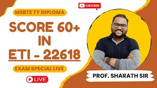 ETI | TY DIPLOMA - CO/IF/AIML BRANCH | Session 1 | K-Scheme  💻🚀