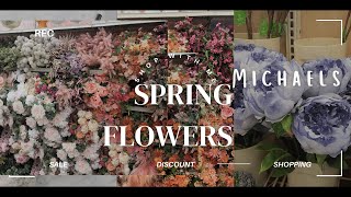 SPRING SHOP WITH ME 2024 AT MICHAEL'S & ROSS/SPRING DECOR AND FLORAL IDEAS