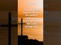Gospel of John 3:17 "Jesus Christ Save World ” #shorts #bible #jesus