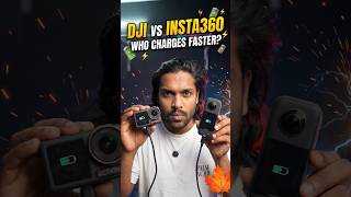 Dji Vs Insta 360 - Charging battle #dji #insta360 #camera