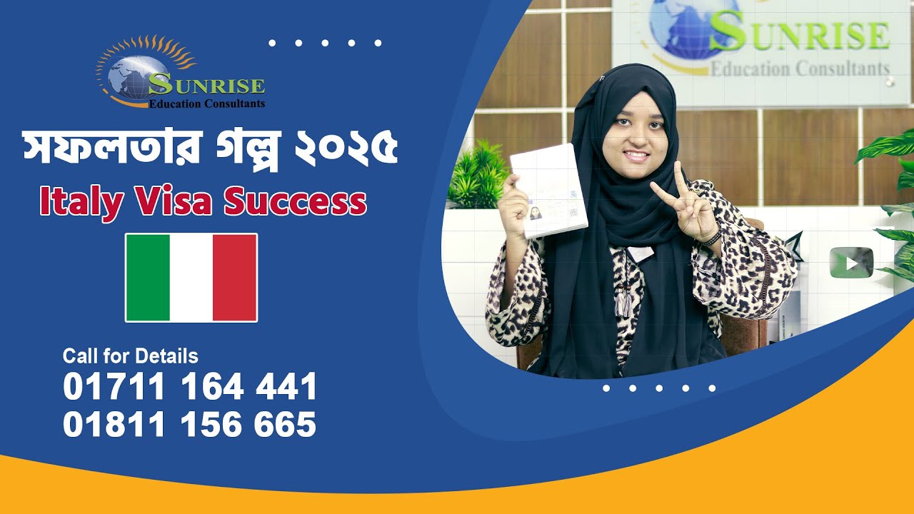 Italian Student Study in Italy | How She Got her Italian Student Visa | Sunrise ...