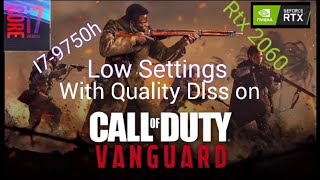 I7-9750h Rtx 2060 Call Of Duty Vanguard Low Settings Quality Dlss on 1440p vs 1080p 21:9