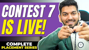 CodeHelp Weekly Contest 7 is LIVE