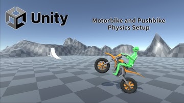 How to Make Motorbikes and Push Bike Physics in Unity Tutorial