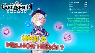 Qiqi— Guia de personagem. Uma aprendiz e colhedora de ervas no…, by  Moonberry