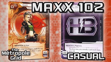 Android: Netrunner // MaxX 102 vs. HB: EtF - Casual