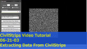 06_21_03 Extracting Data From CivilStrips