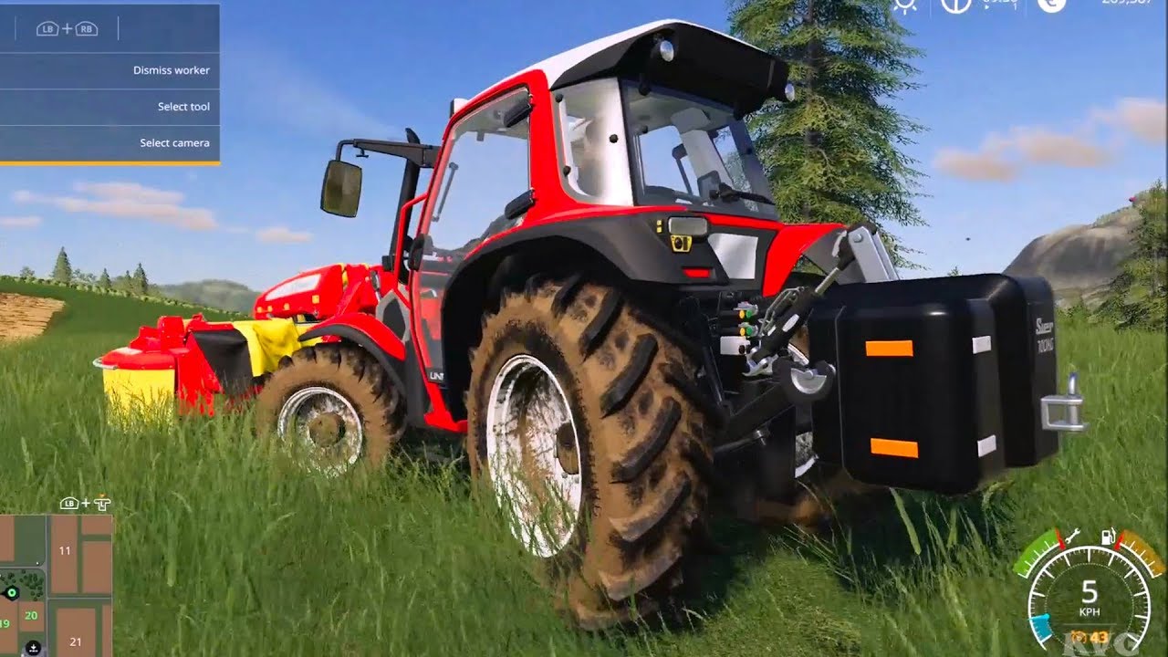 Farming Simulator 19 - Lindner Lintrac 90 Gameplay (HD) [1080p60FPS]