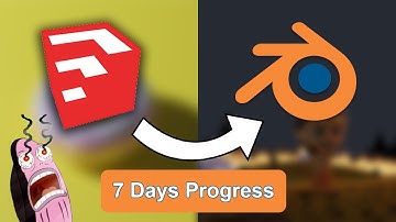 Sketchup user try to learn Blender In 7 days
