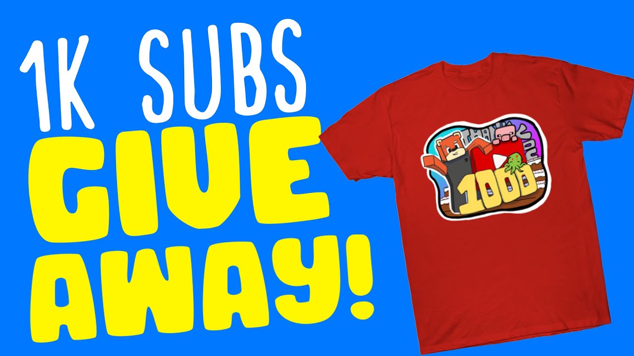1000k Subscriber Big GIVE AWAY! - YouTube