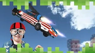 Летающая машина / Flying racing car driving. Yagamer screenshot 5
