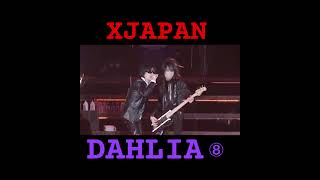 DAHLIA」-XJAPANライブ映像mixしたの上げてます #yoshiki #toshl #hide #pata #heath #taiji #sugizo