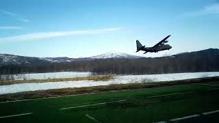 3D printed AC 130A Gunship maiden flight - New design with flaps
