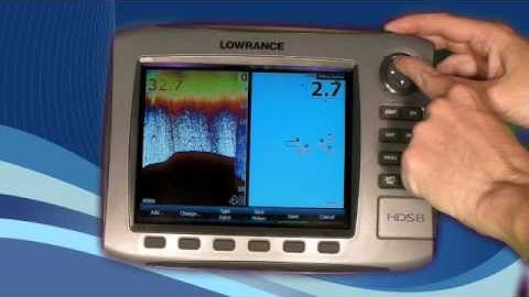 Lowrance Lessons - HDS Data Overlay