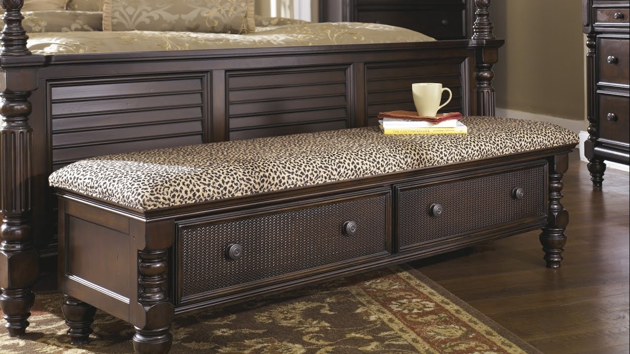 Bedroom Storage Bench - YouTube