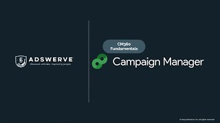 CM360 Fundamentals 01: What is Campaign Manager 360?